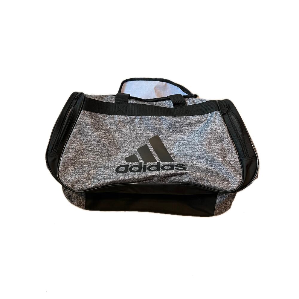 Adidas Defender Small 20"x12"x8" Black Duffel Gym Bag